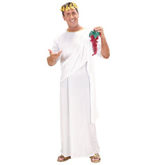 Déguisement Toge Romain Blanche Homme / Costume Toge Grec Blanc Adulte / La Maison Du Déguisement