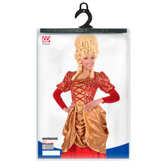 Déguisement Marquise Robe Velours Rouge / Costume Robe Nobles et Courtisans Bordeaux / La Maison Du Déguisement