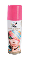 Bombe cheveux couleur rose / Laque cheveux rose / Spray laque cheveux rose / La Maison Du déguisement