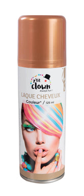 Bombe cheveux couleur Doré / Laque cheveux Or / Spray laque cheveux Or / La Maison Du Déguisement