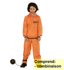 Déguisement Prisonnier Américain Enfant / Costume Guantanamo Orange Enfant / La Maison Du Déguisement