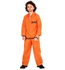 Déguisement Prisonnier Américain Enfant / Costume Guantanamo Orange Enfant / La Maison Du Déguisement
