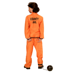 Déguisement Prisonnier Américain Enfant / Costume Guantanamo Orange Enfant / La Maison Du Déguisement