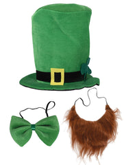 Chapeau Saint Patrick avec Barbe Rousse / La Maison Du Déguisement