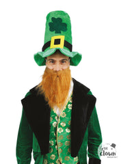 Chapeau Saint Patrick avec Barbe Rousse / La Maison Du Déguisement