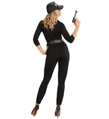 Location Déguisement Combinaison Policière FBI Femme / Location Costume Agent FBI Adulte / La Maison Du Déguisement