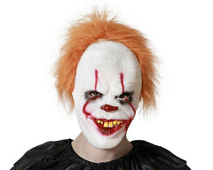 Masque Clown Zombie Sanglant / Masque Clown Halloween Vinyle / La Maison Du Déguisement