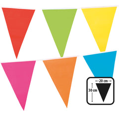 Guirlande De Fanions Multicolores / Guirlandes Triangulaires Multicolores / La Maison Du déguisement
