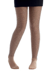 Collant Couleur Peau Avec Poils / Collant Opaque avec poils / La Maison Du Déguisement