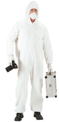 Déguisement Police Scientifique Blanc Adulte / Costume Enquêteur Scene Du Crime / La Maison Du Déguisement