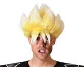 Perruque Manga Dragon / Perruque Ninja Blonde / la Maison Du Déguisement