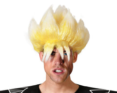 Perruque Manga Dragon / Perruque Ninja Blonde / la Maison Du Déguisement