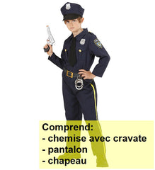 Déguisement Policier Enfant / Costume Policier Enfant / La Maison Du Déguisement