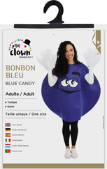 Déguisement Bonbon Bleu Homme / Costume Bonbon Bleu Homme / La Maison du Déguisement