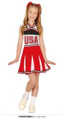 Déguisement Cheerleader / Costume Pom-pom girl Enfant / La Maison Du Déguisement