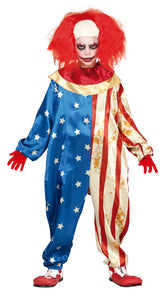 Déguisement Patriot Clown Sanglant Enfant / Costume Clown Patriot Horror Enfant / La Maison Du Déguisement