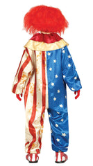 Déguisement Patriot Clown Sanglant Enfant / Costume Clown Patriot Horror Enfant / La Maison Du Déguisement