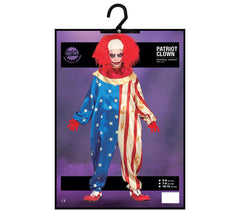 Déguisement Patriot Clown Sanglant Enfant / Costume Clown Patriot Horror Enfant / La Maison Du Déguisement