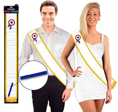 Echarpe Miss Dédicace Avec Stylo / La Maison Du Déguisement