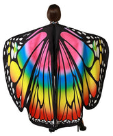 Ailes De Papillon Mutlicolores / Cape Papillon Plusieurs Couleurs / La Maison Du Déguisement