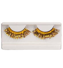 Faux Cils Métallisé Or / La Maison Du Déguisement