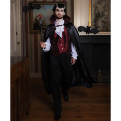 Déguisement Gothique Vampire / Costume Vampire Gothique / Costume Dracula Gothique Élégant / La Maison Du Déguisement