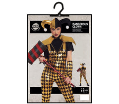 Déguisement Dangerous clown / Costume Harley Quinn Dangerous Clown / La Maison Du Déguisement