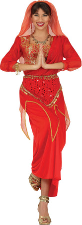 Déguisement Indienne Femme Adulte / Costume Bollywood Femme / Costume Hindoue Indienne BM / La maison Du Déguisement
