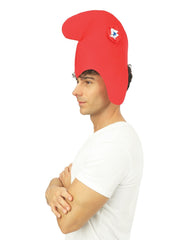 Bonnet Phrygien avec Cocarde / Bonnet Phrygien Rouge / La Maison du Déguisement