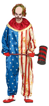 Déguisement Patriot Clown Sanglant / Costume Clown Patriot Horror / La Maison Du Déguisement