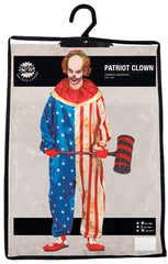 Déguisement Patriot Clown Sanglant / Costume Clown Patriot Horror / La Maison Du Déguisement