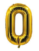 Ballon Aluminium Chiffre 0 Doré / La Maison Du Déguisement