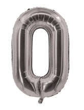 Ballon Aluminium Chiffre 0 Argent / La Maison Du Déguisement