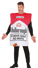 Déguisement Smoking packet Adulte / Costume Packet Cigarettes Molborough / La Maison Du Déguisement
