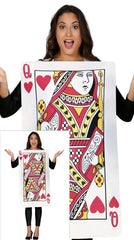 Déguisement Carte Reine de Cœur / Costume Jeux de carte Femme / La Maison du Déguisement