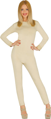 Déguisement Combinaison Beige Adulte / Costume Combinaison Chair Femme / La Maison Du Déguisement