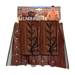 Déguisement Set Jupe Gladiateur En Simili Cuir / Costume Kit Guerrier Romain / La Maison Du déguisement