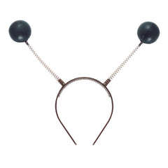 Serre Tête Antennes Noir / Serre tête boules Noir / La Maison Du Déguisement