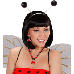 Serre Tête Antennes Noir / Serre tête boules Noir / La Maison Du Déguisement