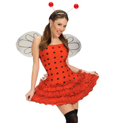 Serre Tête Antennes Rouge / Serre tête boules Rouge / La Maison Du Déguisement