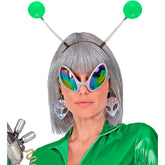 Serre Tête Antennes Vert / Serre tête boules Vert / La Maison Du Déguisement