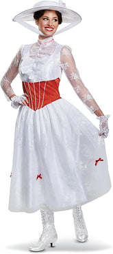 Location Déguisement Mary Poppins Luxe / Location Costume Mary Poppins Femme / La Maison Du Déguisement