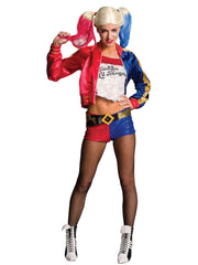 Location Déguisement Harley Quinn Suicide Squad Luxe Adulte / Location Costume Super héros Harley Quinn Suicide Squad Femme / La Maison Du Déguisement