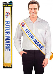 Echarpe Futur Marié / Echarpe Mister Enterrement de vie de garçon / La Maison Du déguisement