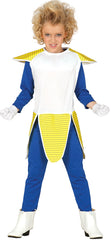 Déguisement Samouraï de l'espace Jaune/Bleu / Costume Manga SamouraÏ spatial enfant / La Maison Du Déguisement