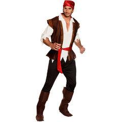 Déguisement Pirate des Caraïbes Adulte / Costume Pirate Corsaire Homme / La Maison Du Déguisement
