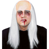 Crâne de vieux / Coiffe De Zombie Avec Cheveux / La Maison Du Déguisement