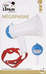 Mégaphone avec Haut-parleur / Mégaphone / La Maison Du Déguisement