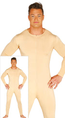 Déguisement Combinaison Beige Adulte / Costume Combinaison Chair Homme / La Maison Du Déguisement