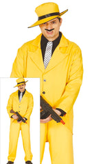 Déguisement Gangster / Costume Gangster Jaune / La Maison Du Déguisement